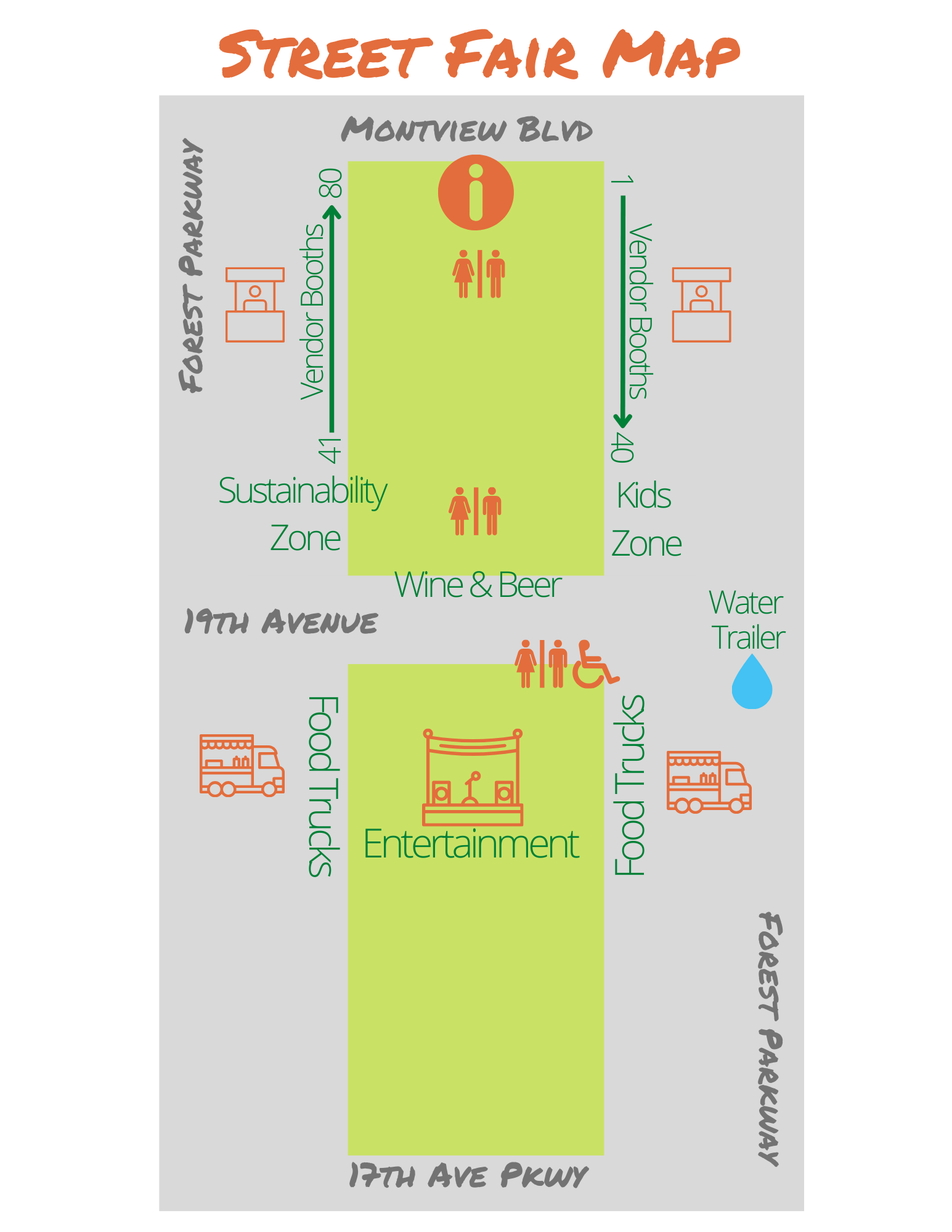 Street Fair Map for website and handout